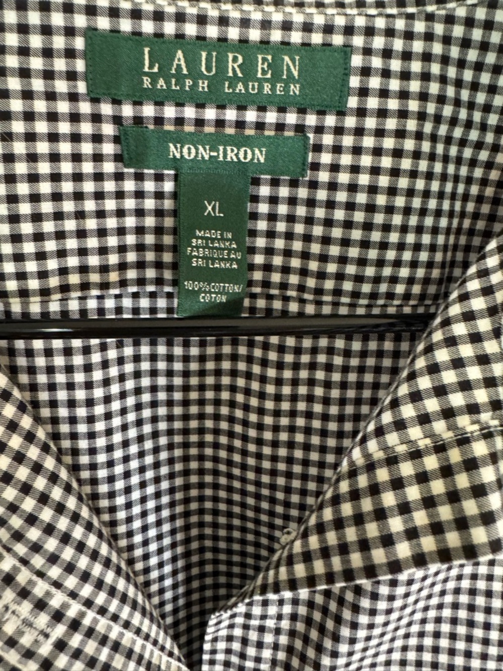 Lauren Ralph Lauren Gingham Top - Picture 2 of 5